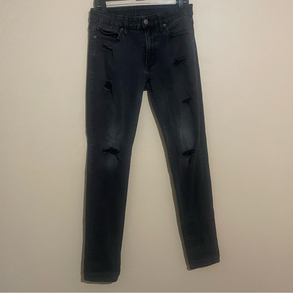 American Eagle Distressed Men’s Slim Jeans in Black